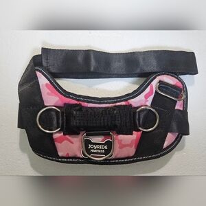 🩷Joyride Dog‎ Harness S PINK CAMO New Adjustable Reflective Padded Handle💜
